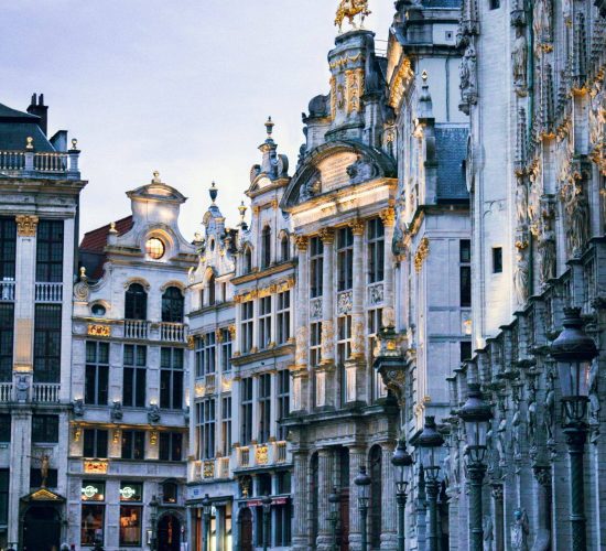Brussels, Belgium, home to the EU institutions and a substantial British community.