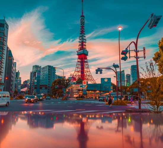 Tokyo, Japan, where most of the country's British residents live and work.