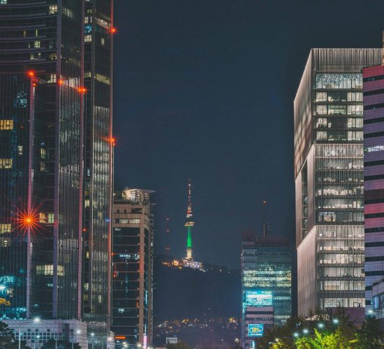 Seoul, South Korea, base for most of the country's British professional community.